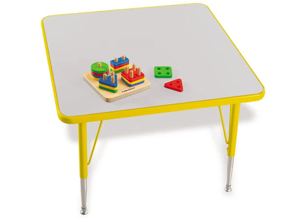Rainbow Adjustable Square Tables - US 7881