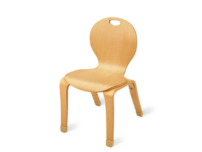 Classic Birch Classroom Stacking Chairs - US 5751