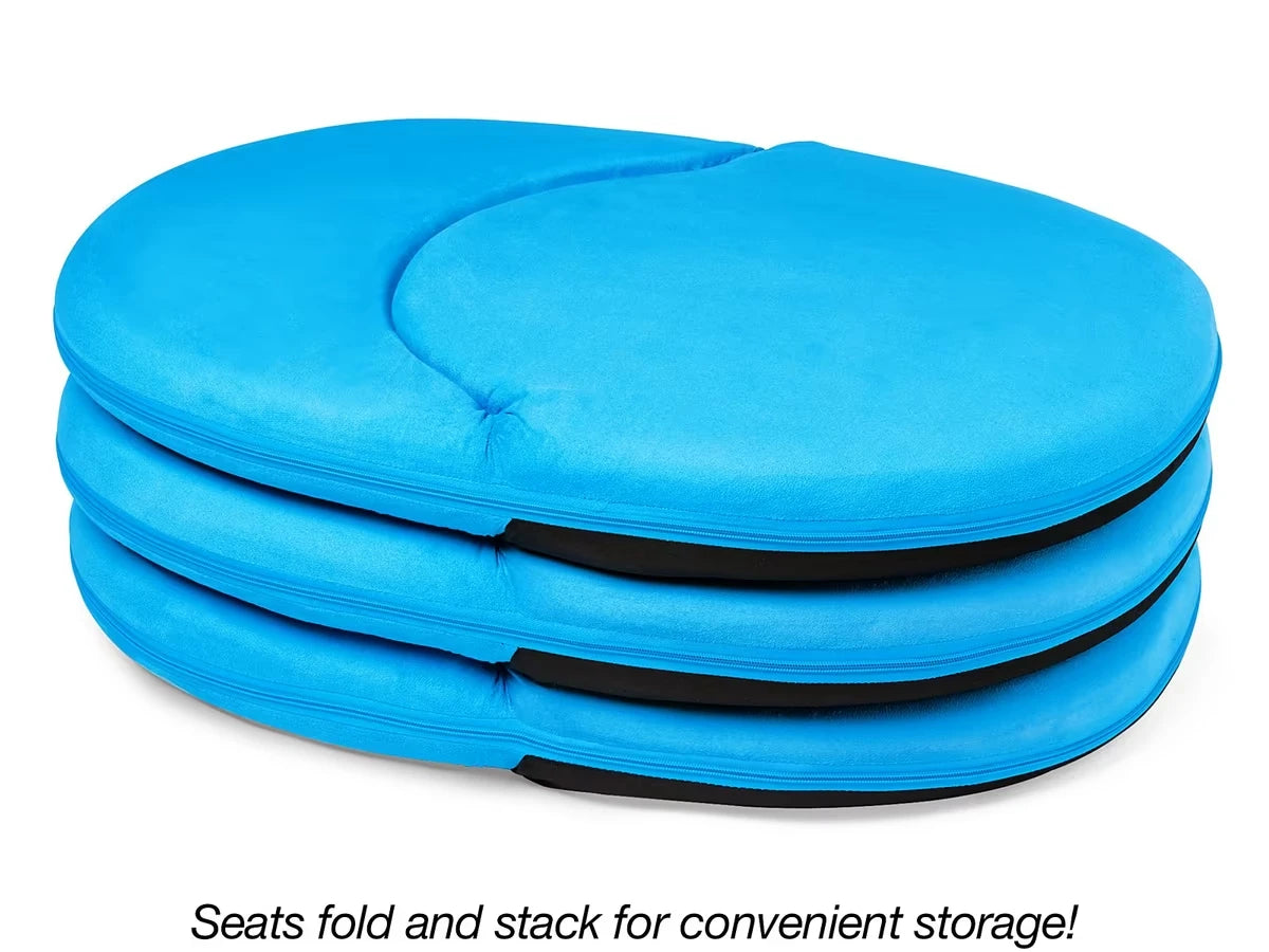 Flex-Space Washable Comfy Floor Seat - Blue at Lakeshore Learning - US 1385