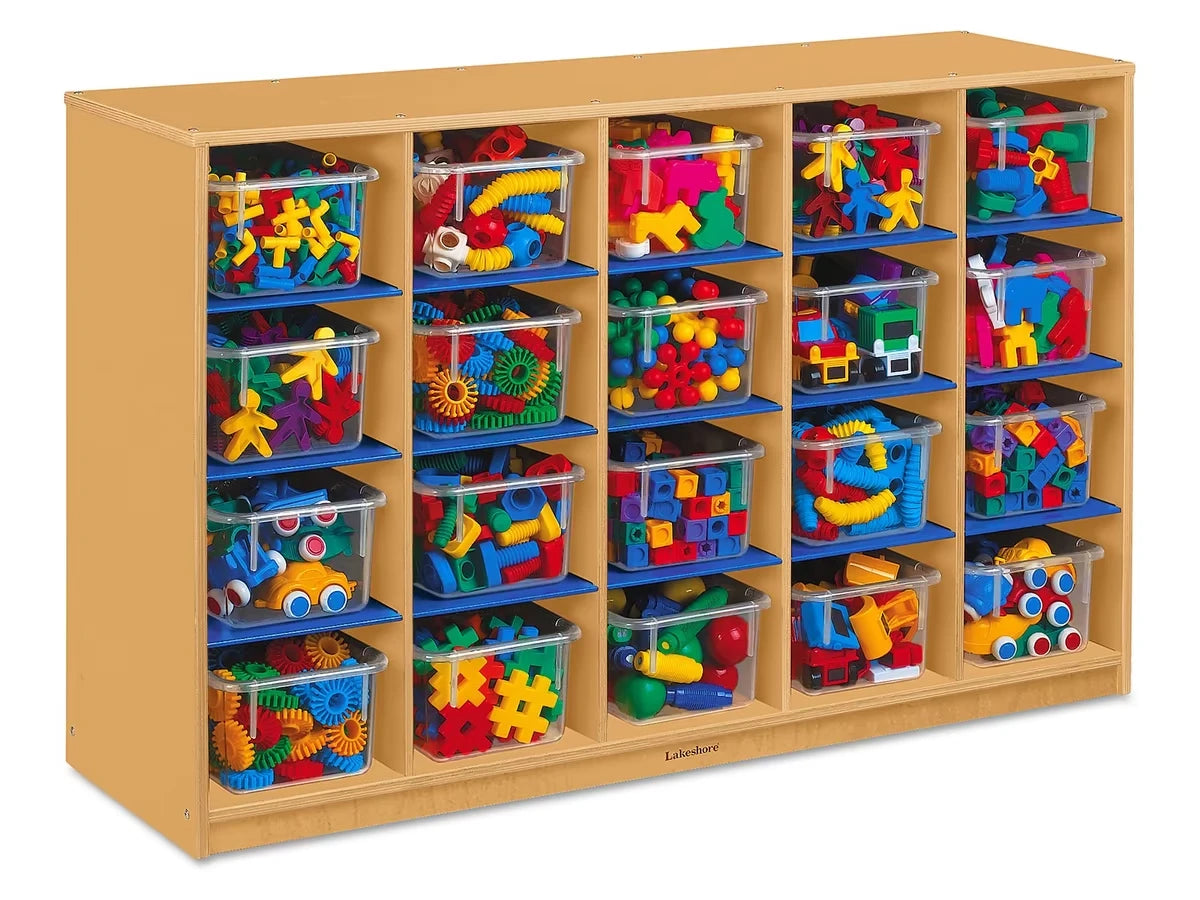 Classic Birch 20-Cubby Storage Unit - US 1516