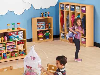 Classic Birch Coat Lockers for 10 - US 4358