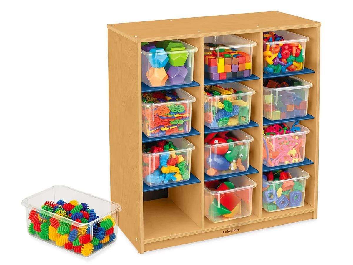 Classic Birch 12-Cubby Storage Unit - US 4751