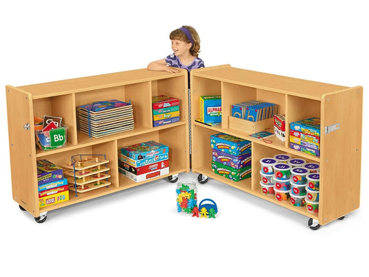 Heavy-Duty Fold & Roll Storage Unit - US 7197