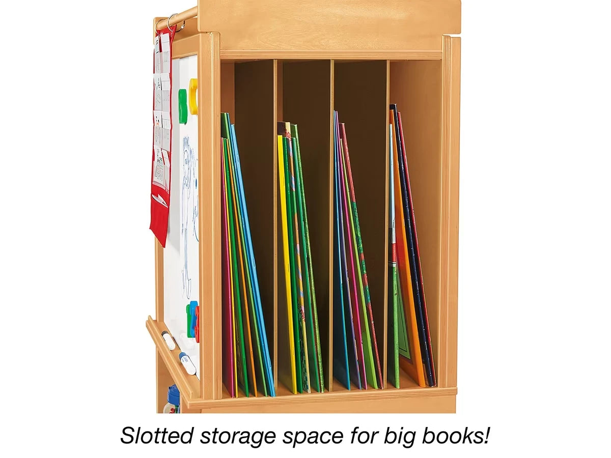 Classic Birch Store-It-All Teaching Center - US 9879