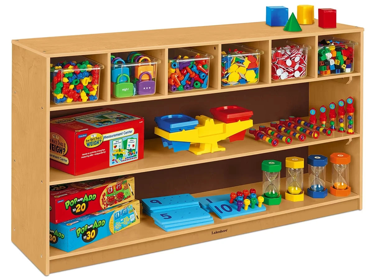 Classic Birch Store Anything Shelves & Cubbies - US 9040