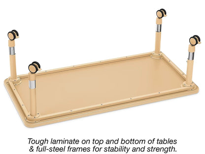 Flex-Space Jr.® Mobile Rectangular Tables - US 4441