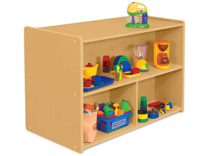 Heavy-Duty Preschool Double-Sided Storage Unit - US 5222
