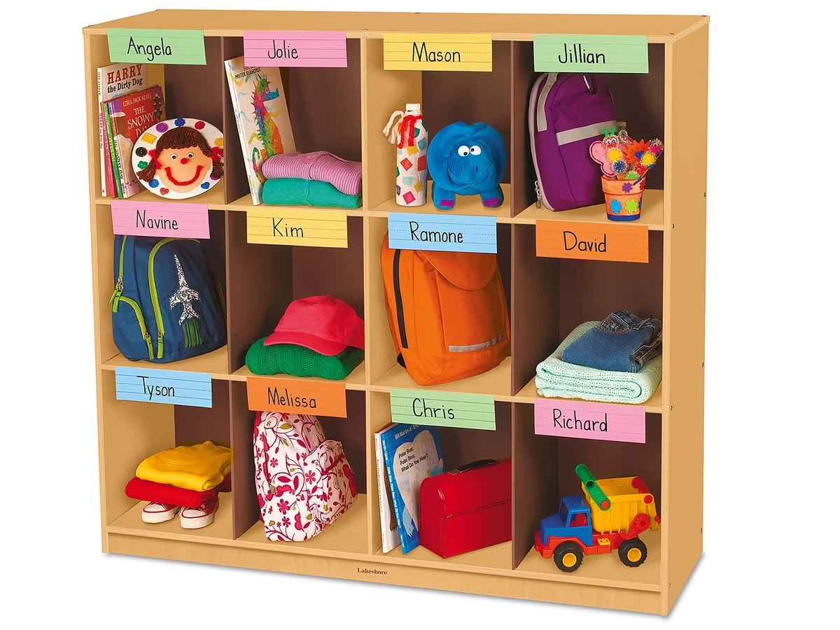Classic Birch Big 12 Cubbies Storage Unit - US 5119