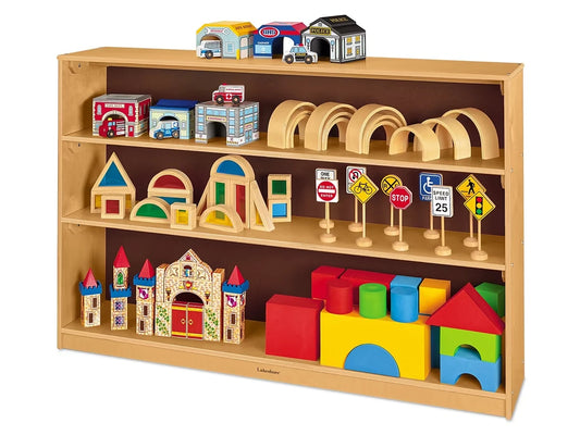 Classic Birch Store Anything Large Classroom Shelves - US 6159