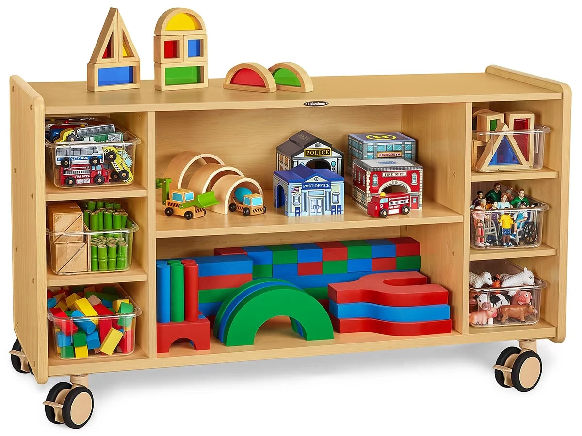 Flex-Space Jr.® Mobile Cubbies & Shelves Storage Unit - US 8104