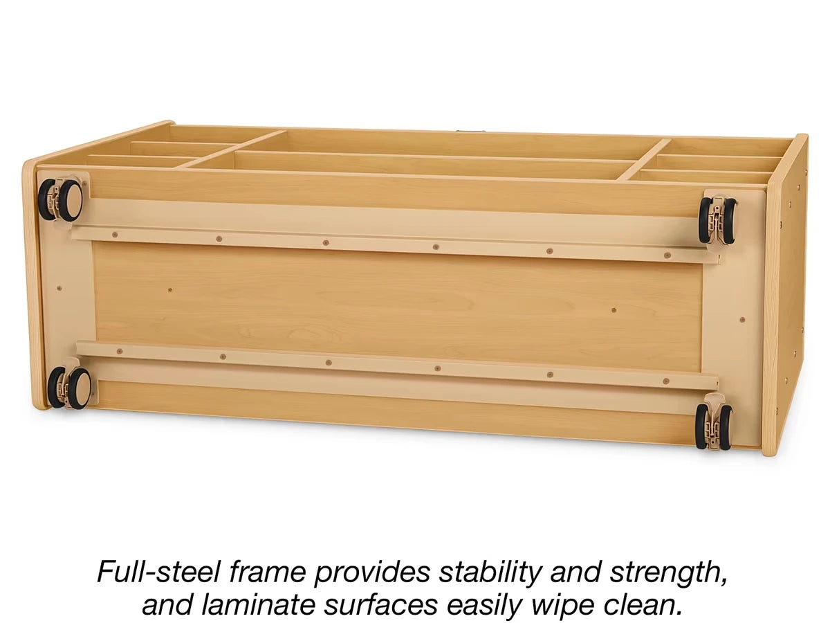 Flex-Space Jr.® Mobile Cubbies & Shelves Storage Unit - US 8104