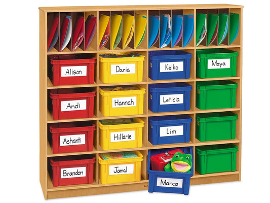 Classic Birch Classroom Communication & Storage Center - US 5914