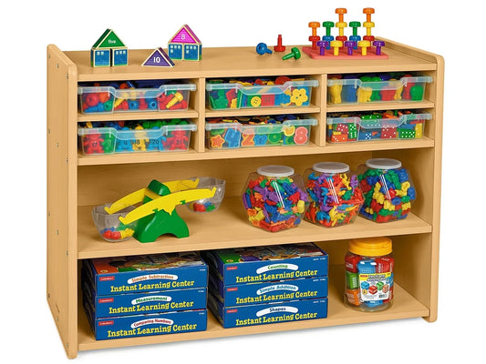 Heavy-Duty Shelves & Trays Storage Unit - US 4162