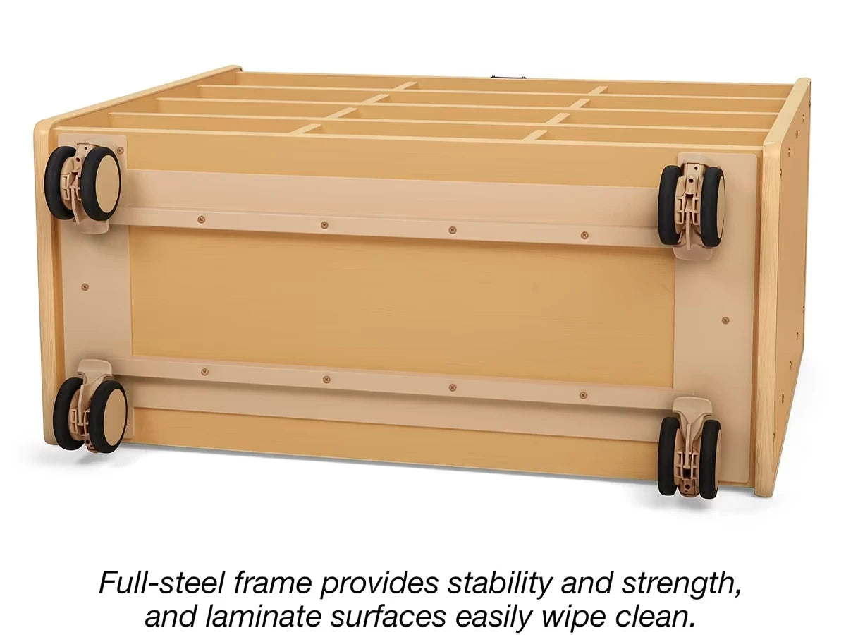 Flex-Space Jr.® Mobile Big Bin Storage Unit - US 5806