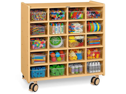 Flex-Space Jr.® Mobile Cubby Storage Unit - US 5671