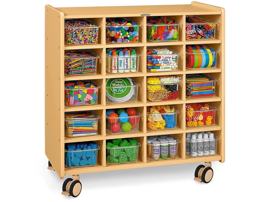 Flex-Space Jr.® Mobile Cubby Storage Unit - US 5671