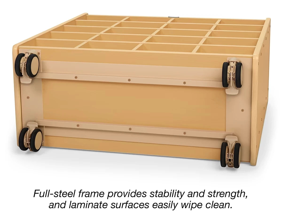 Flex-Space Jr.® Mobile Cubby Storage Unit - US 5671