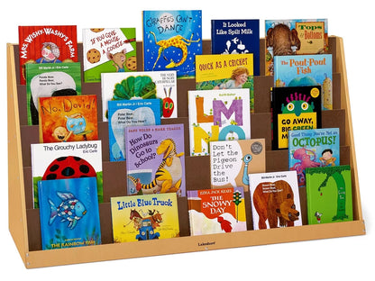 Classic Birch Help-Yourself Extra-Wide Bookstand - US 9465