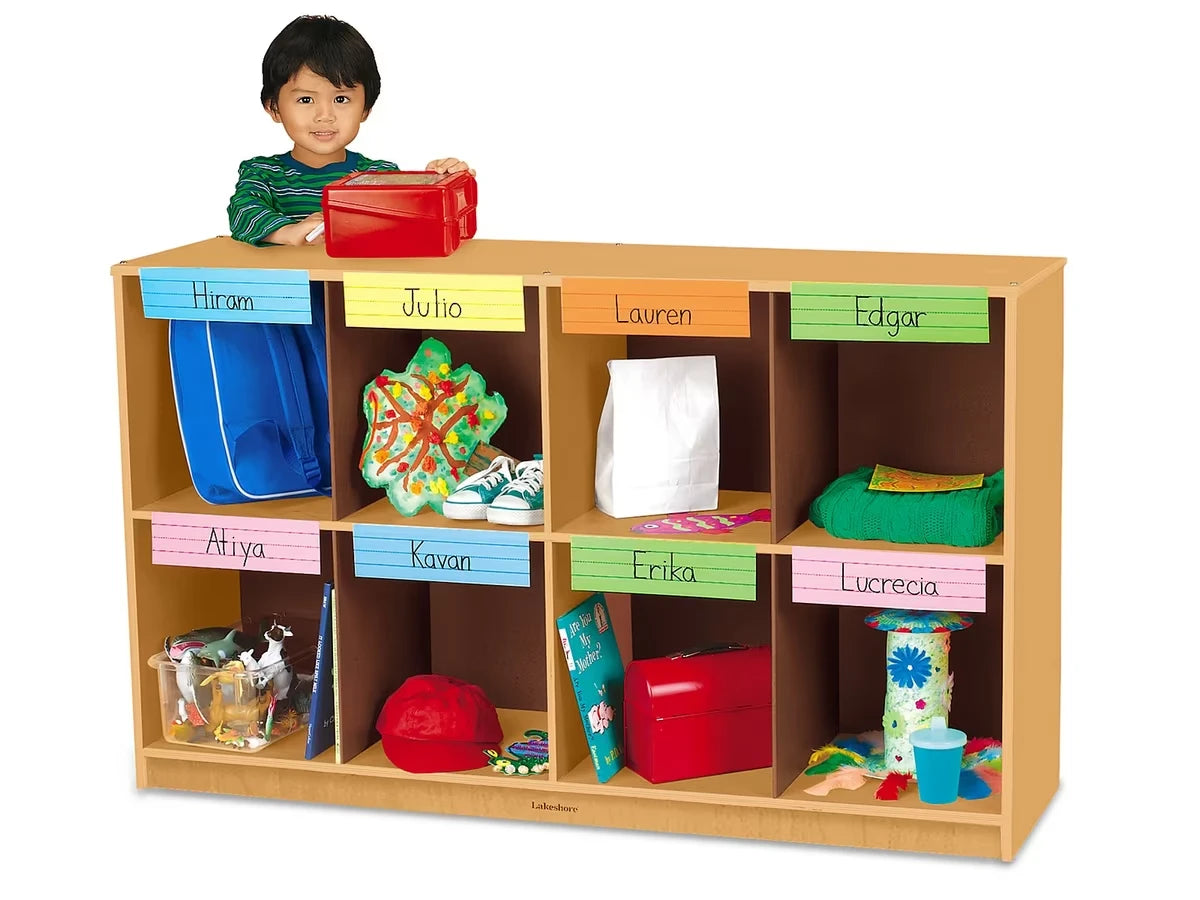 Classic Birch Big 8 Cubbies Storage Unit - US 2392