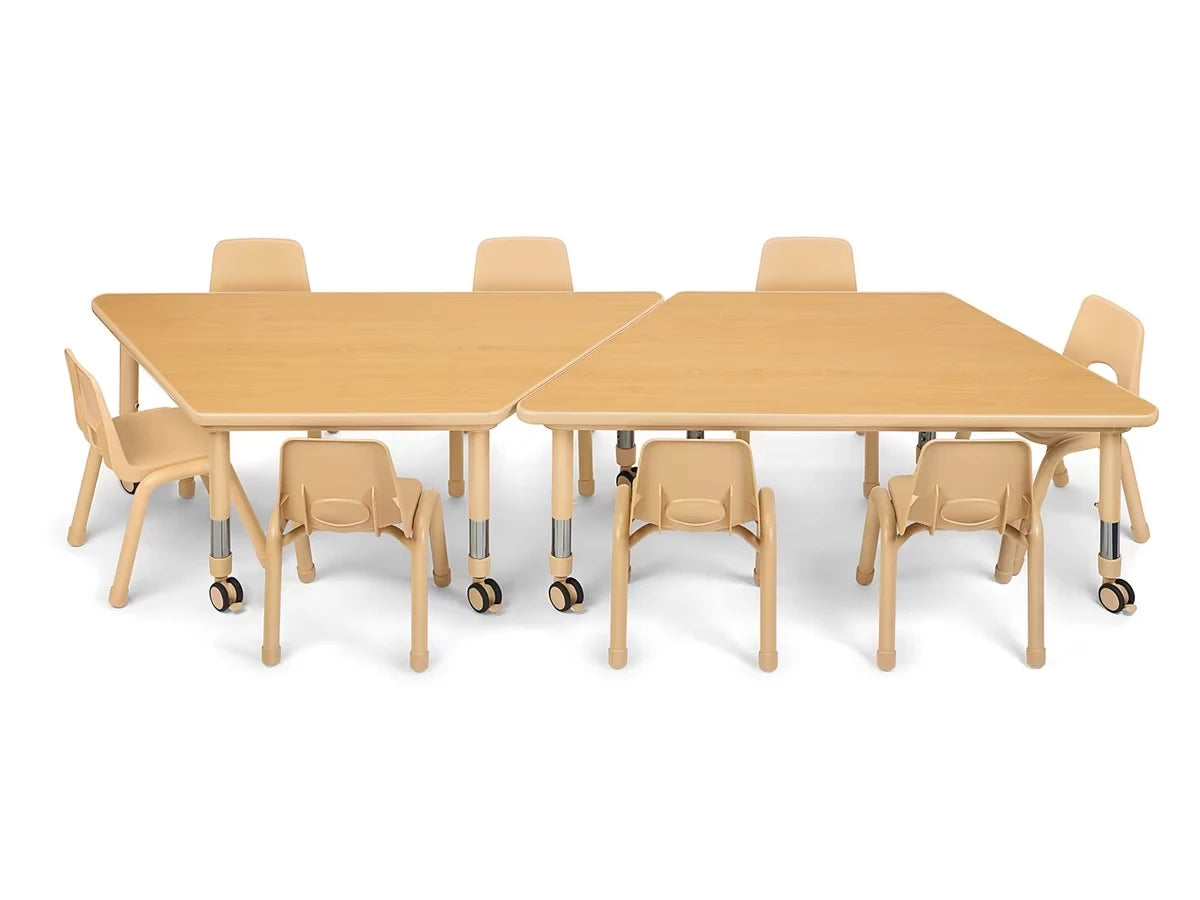 Flex-Space Jr.® Mobile Trapezoid Table - US 4923