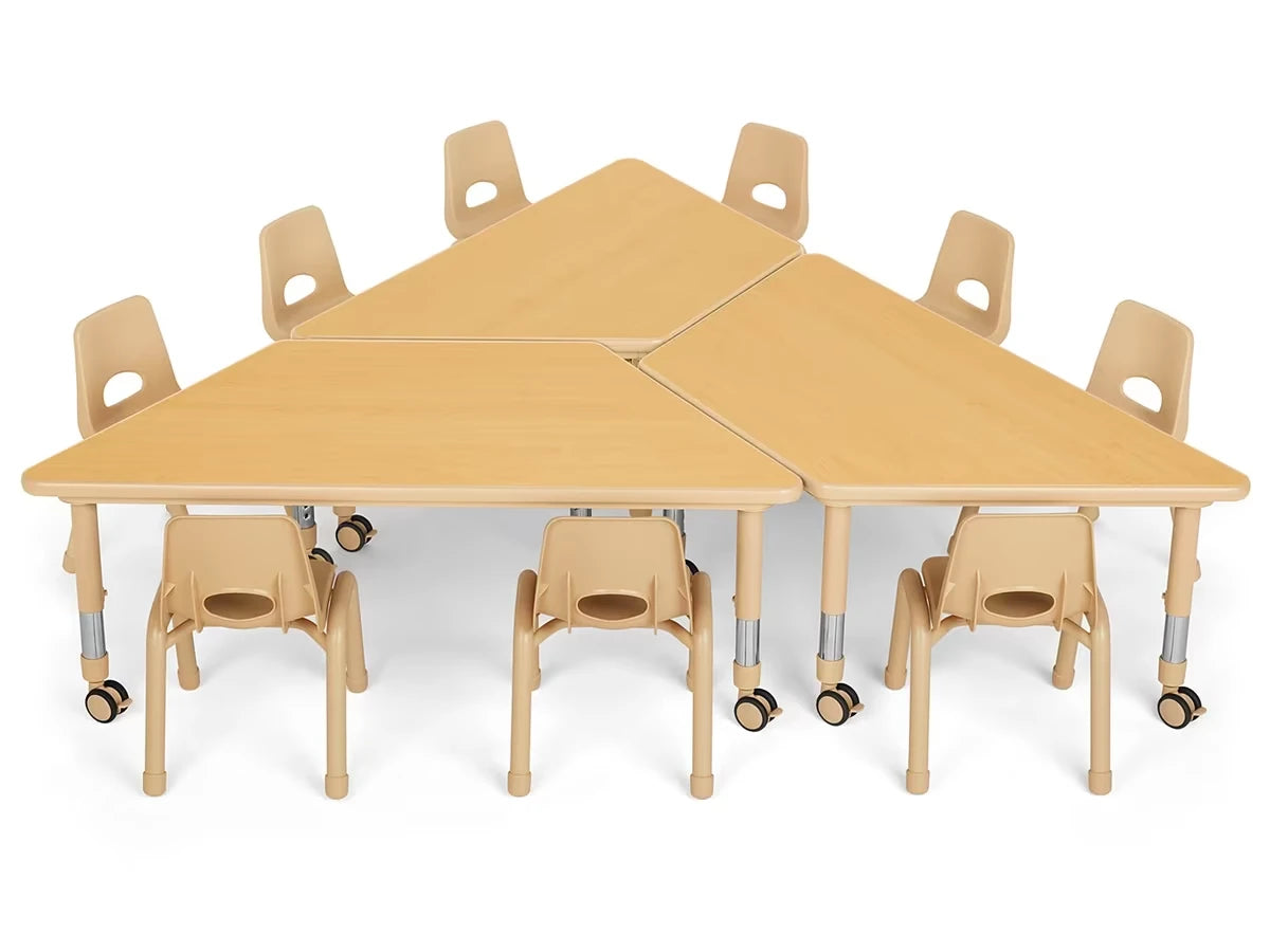 Flex-Space Jr.® Mobile Trapezoid Table - US 4923