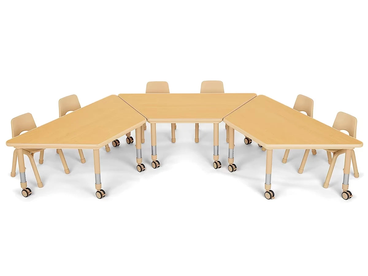 Flex-Space Jr.® Mobile Trapezoid Table - US 4923
