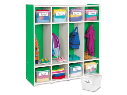 Kids Colors™ Coat Lockers for 8 - US 2145