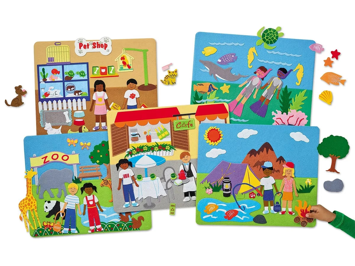 Create-A-Scene Felt Board Series - US 5878