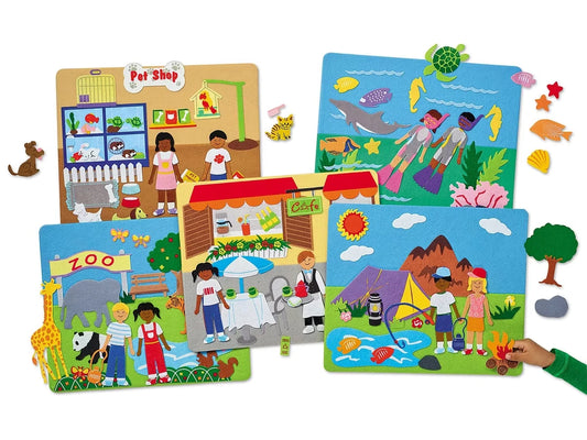 Create-A-Scene Felt Board Series - US 5878