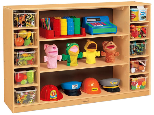 Classic Birch Cubbies & Shelves Large Storage Unit - US 9957