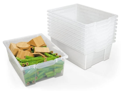 Classic Birch Big Bins See-Inside Storage Unit - 9 Cubby - US 6102