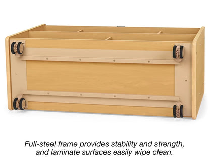 Flex-Space Jr.® Mobile Preschool Storage Unit - US 6062