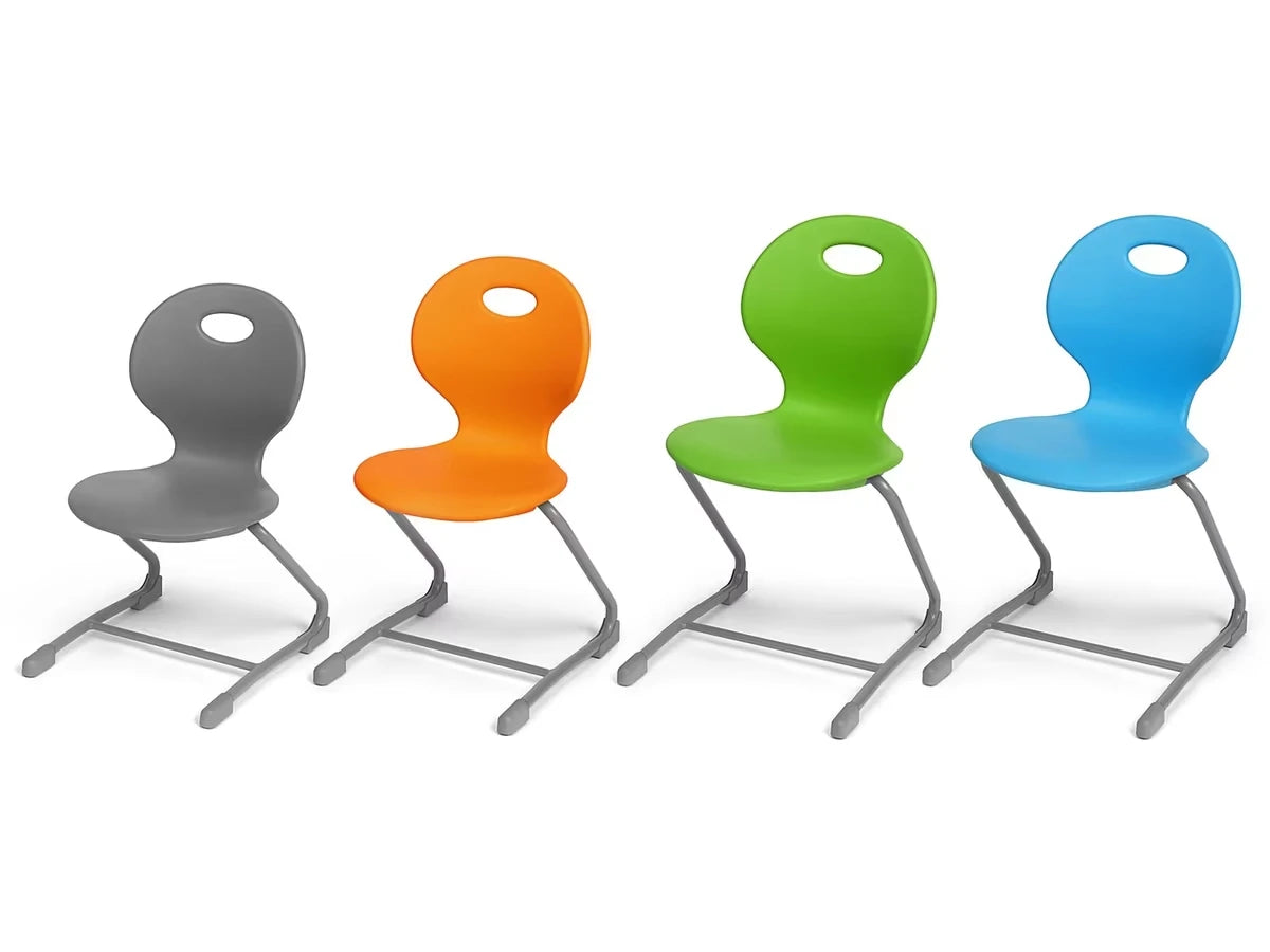 Flex-Space Ergo Bounce Cantilever Chairs - US 6397