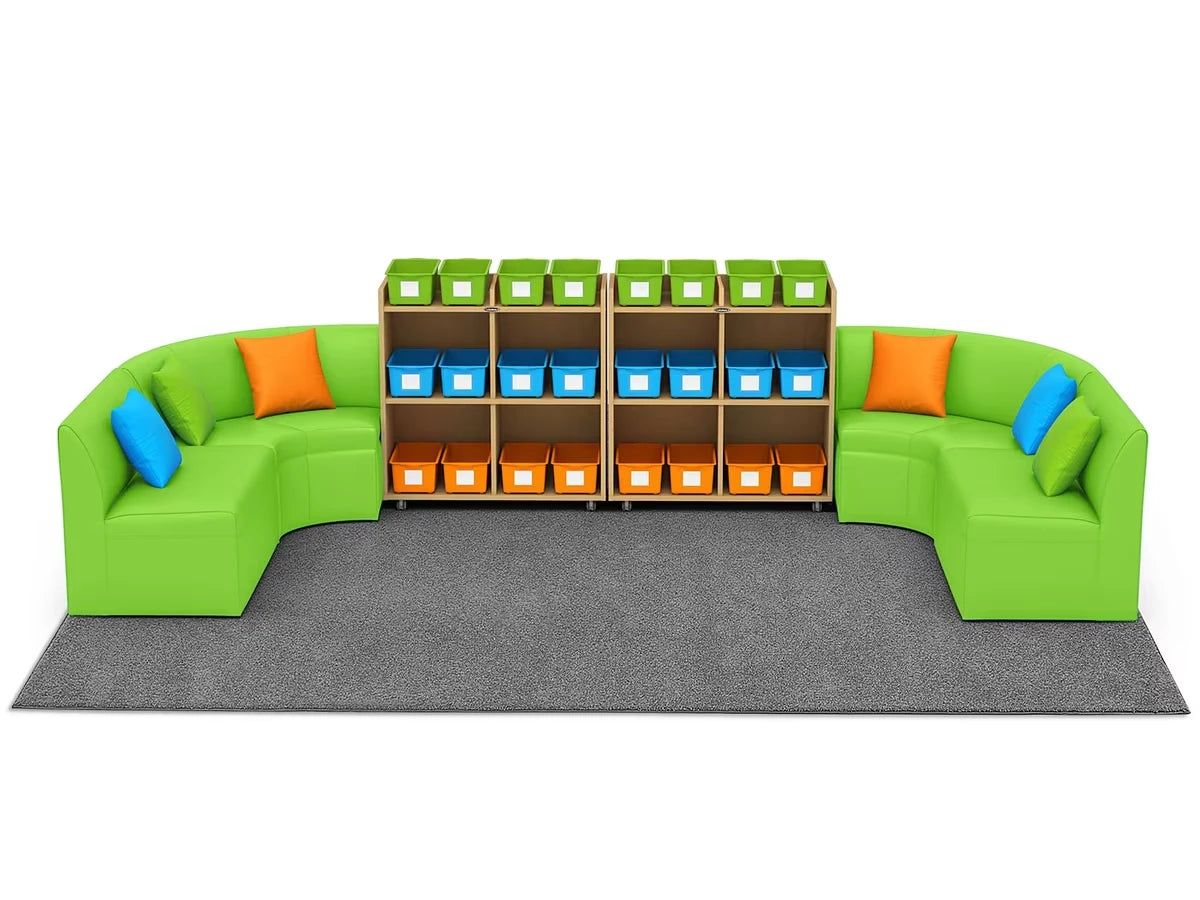 Flex-Space Comfy Couch Reading & Research Zone - US 1841