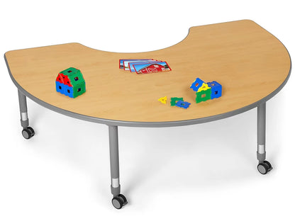 Flex-Space Mobile Group Table - Maple - US 7875