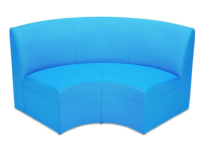 Flex-Space Modular Curved Couch - US 7539