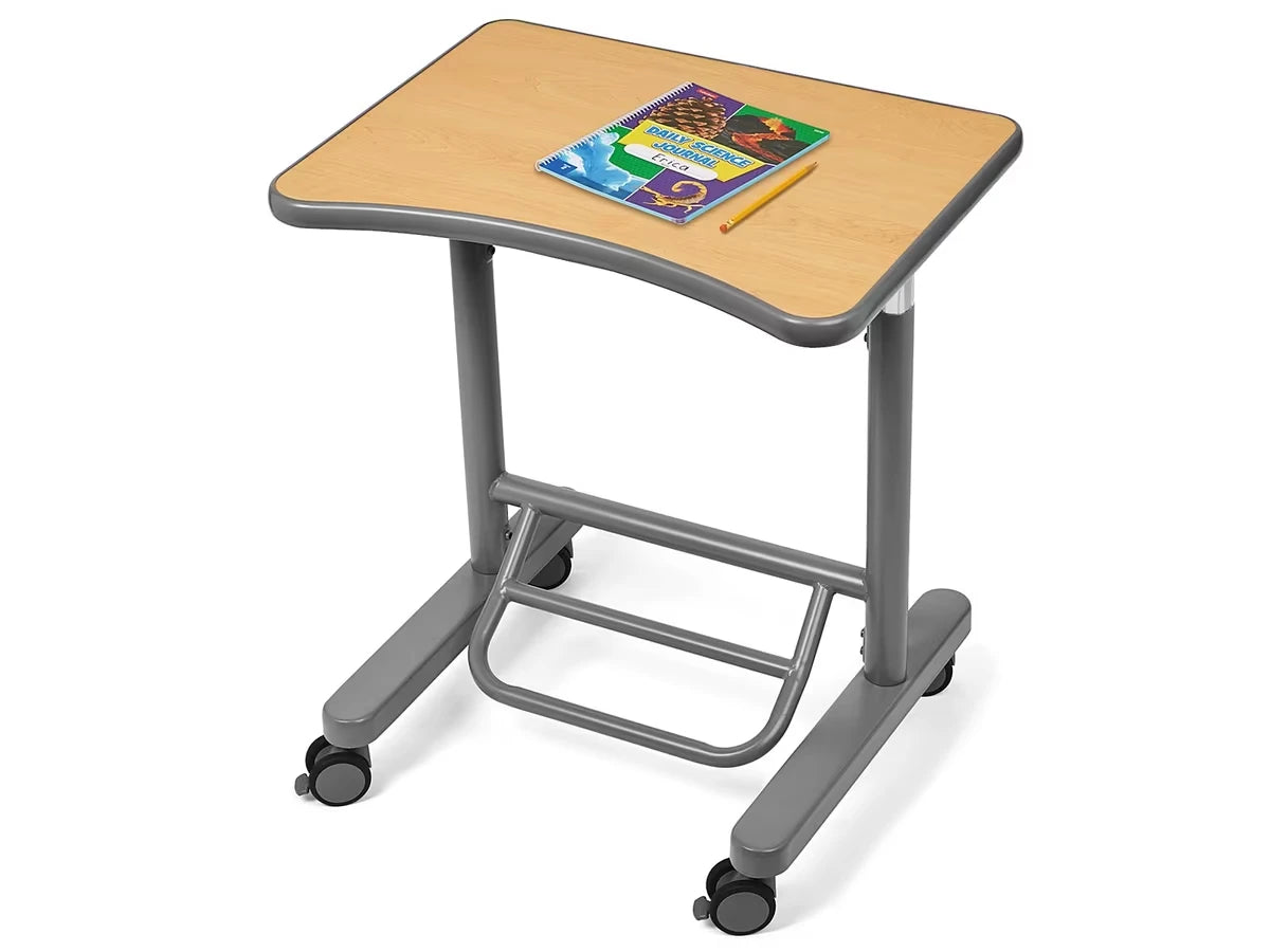 Flex-Space Mobile Standing Desk - Maple - US 6019