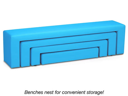 Flex-Space Comfy Nesting Benches - US 8659