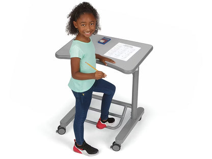Flex-Space Mobile Standing Desk - Gray - US 1696