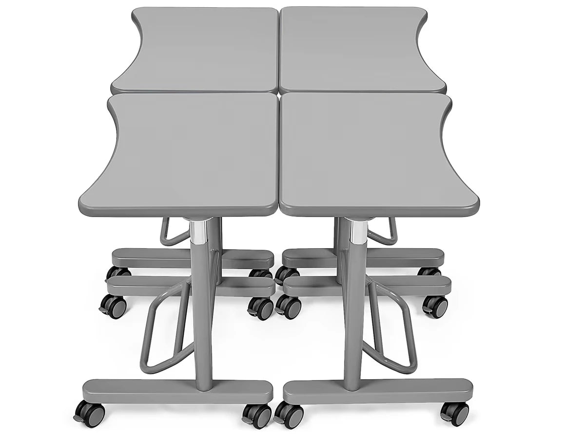 Flex-Space Mobile Standing Desk - Gray - US 1696