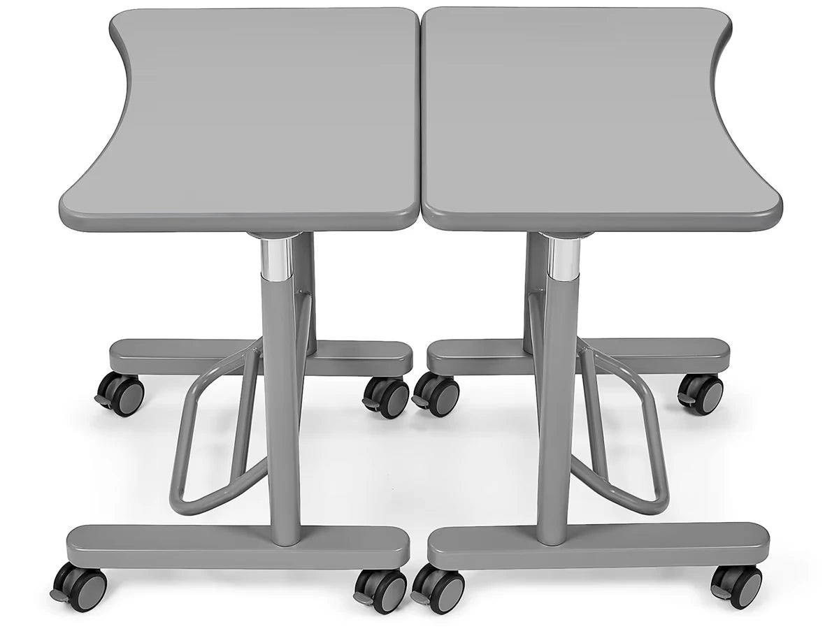 Flex-Space Mobile Standing Desk - Gray - US 1696