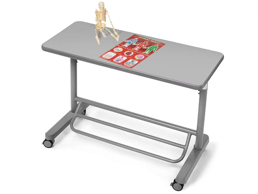 Flex-Space Mobile Standing Desk for Two - Gray - US 7340