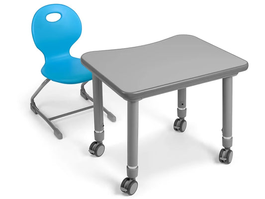Flex-Space Ergo Bounce Chair and Desk Set - K-Gr. 2 - US 3664