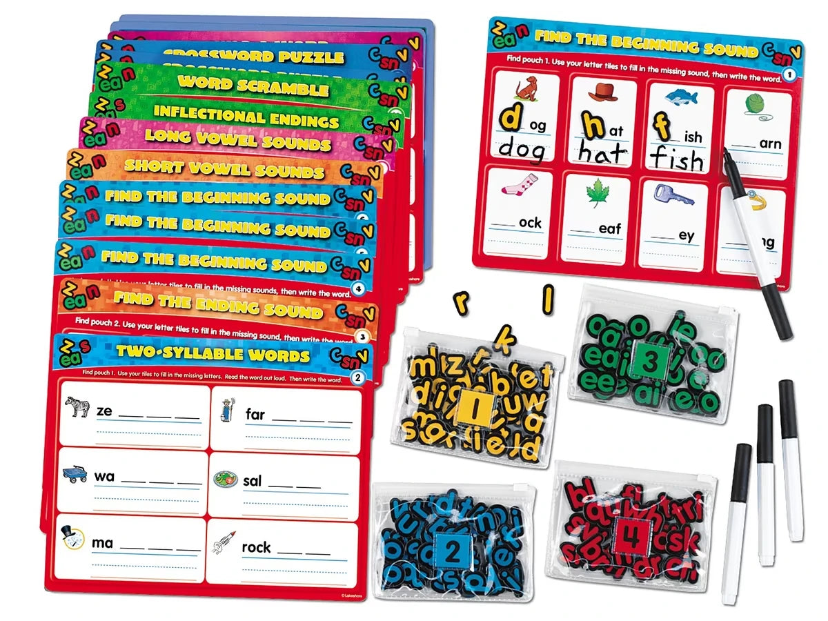 Teaching Phonics Skills Activity Center - US 4599