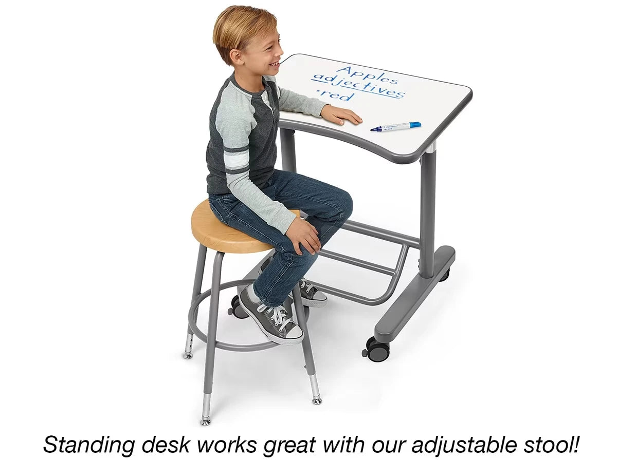 Flex-Space Write & Wipe Mobile Standing Desk - US 1348