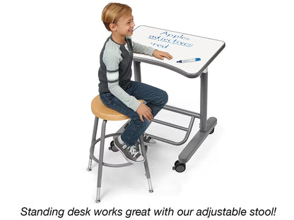 Flex-Space Write & Wipe Mobile Standing Desk - US 1348