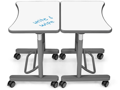 Flex-Space Write & Wipe Mobile Standing Desk - US 1348
