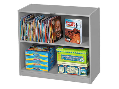 Flex-Space 2-Shelf All-Purpose Storage Unit - Gray - US 6681