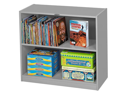 Flex-Space 2-Shelf All-Purpose Storage Unit - Gray - US 6681