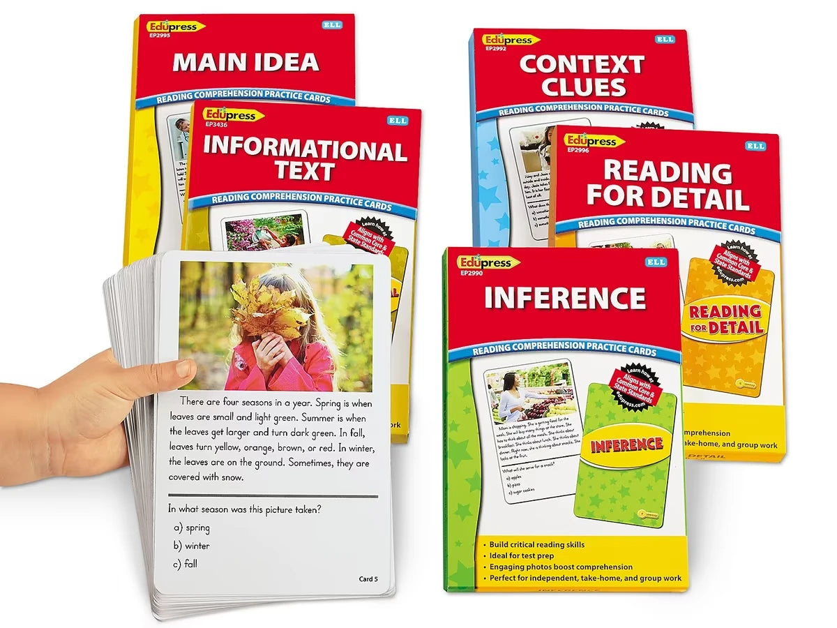 Comprehension Skills Practice Cards - Gr. 1-2 - US 2702
